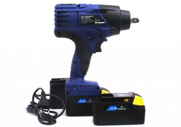 llave pistola impacto bateria ruedas coche 18v 1250nm sio