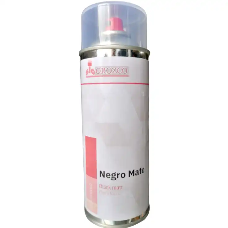 Spray pintura anticalórica anticorrosiva Alixena negro mate 400 ml - Grup  Gamma