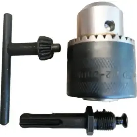 portabrocas taladro con llave y adaptador sds plus