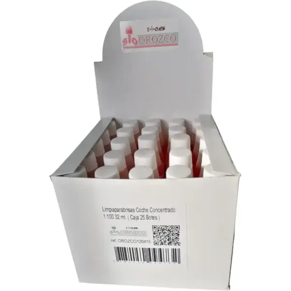 limpiaparabrisas lavaparabrisas concentrado coche 37ml calidad sio