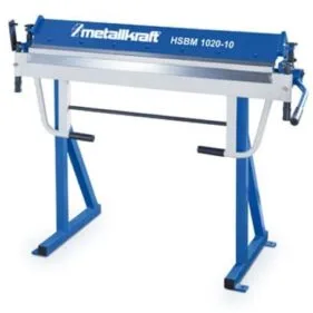 plegadora manual hsbm 1020-10 - metallkraft