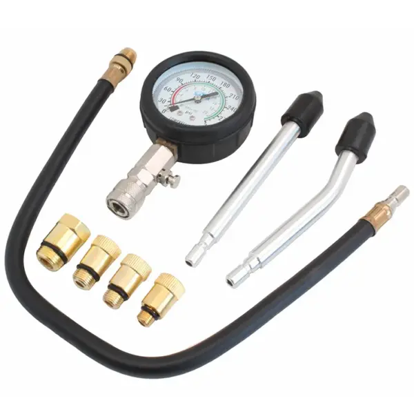 comprobador compresion cilindros gasolina manometro sio
