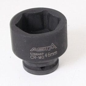 llave de vaso impacto corta 3/4" 46mm