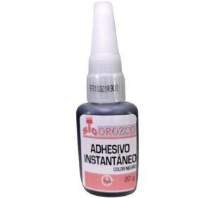adhesivo cianocrilato negro 20gr sio