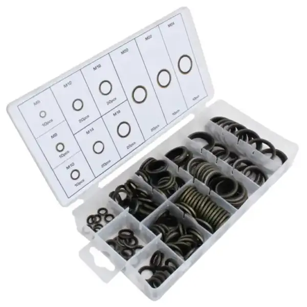 surtido arandelas goma metal 2