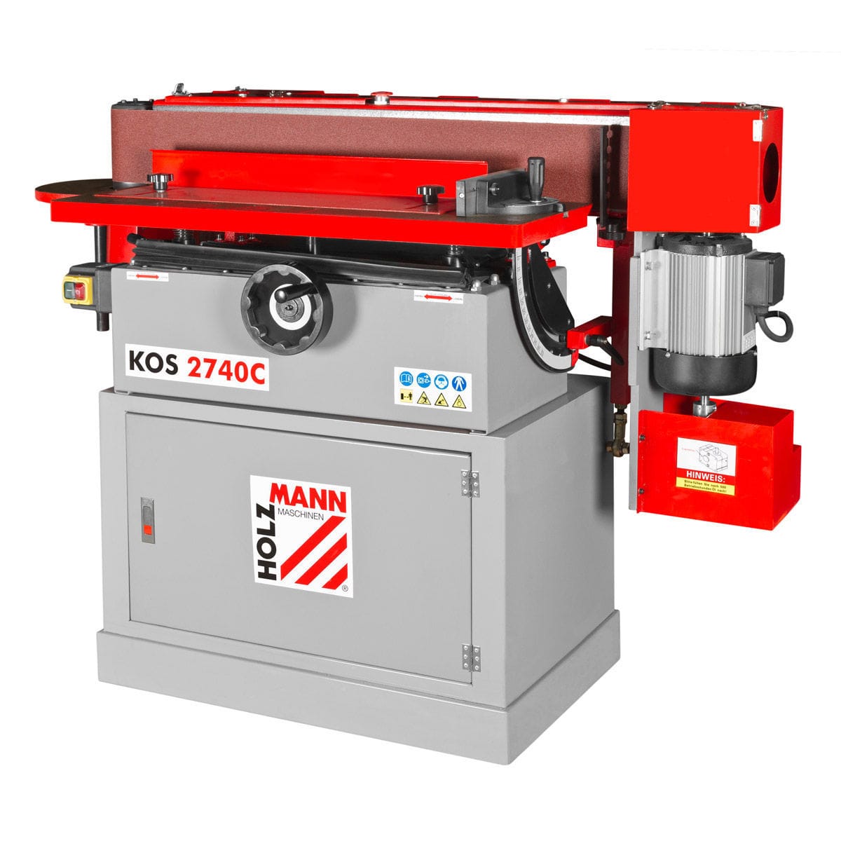 holzmann kos2740c lijadora de banda industrial