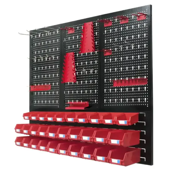 panel herramientas metalico para taller