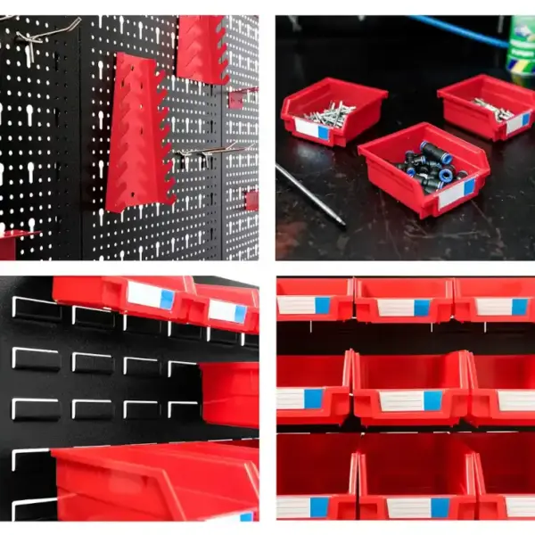 panel herramientas metalico para taller