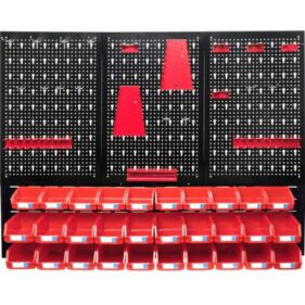 panel herramientas metalico para taller