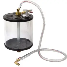 tanque de control aceite usado para aspiradora