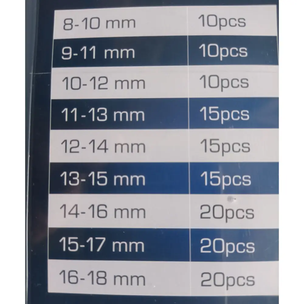 Abrazaderas Metálicas Alta Presión Surtido 135 Piezas 2 surtido abrazaderas metalizas alta presion