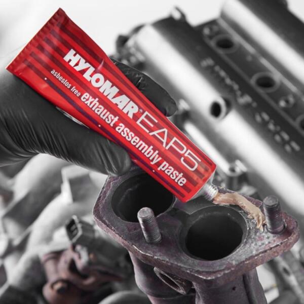 hylomar pasta juntas fugas tubos de escape
