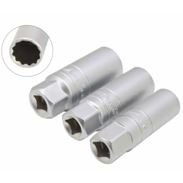 Llaves de vaso 3-8 para bujias 14 16 18mm