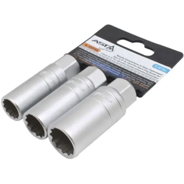 Llaves de vaso 3-8 para bujias 14 16 18mm