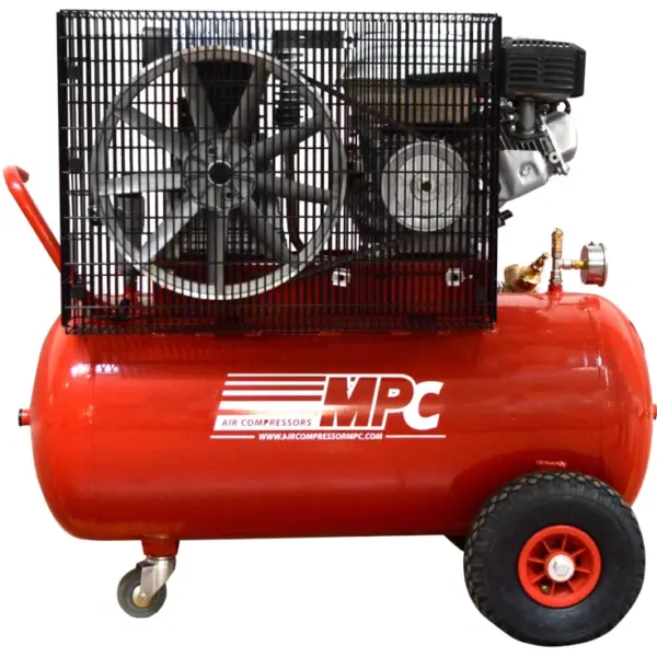 compresor a gasolina motor honda 5cv 100 litros mpc strade 50-100-10