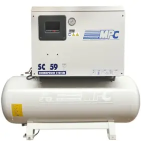 compresor de aire insonorizado 5,5cv 270 litros mpc silent 5,5