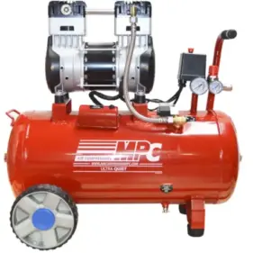 compresor de aire silencioso 2cv 50 litros silencioso mpc clinic 250
