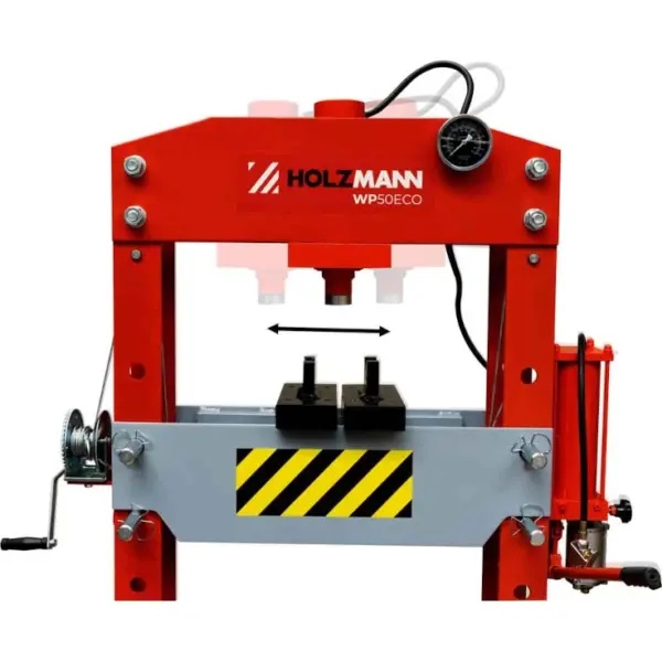prensa hidraulica para taller 50 toneladas holzmann wp50eco
