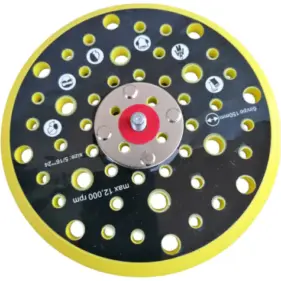 plato lijadora 150mm velcro 52 agujeros sio
