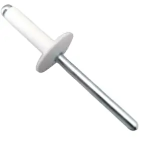 remache aluminio blanco ala ancha 4,8x18mm