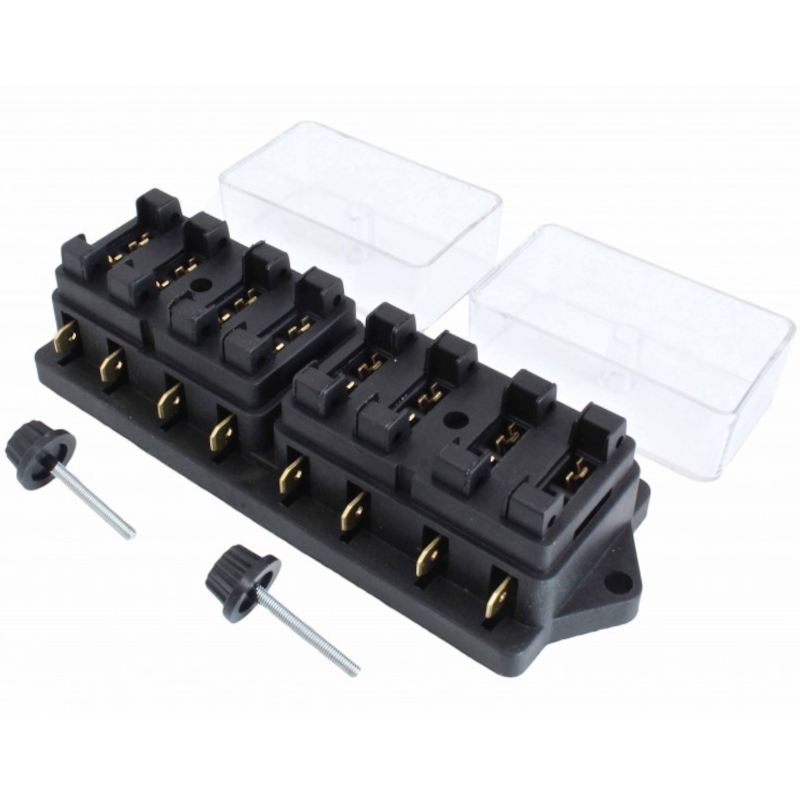 Caja de Fusibles Estándar Para Coche 8 Ranuras 2 caja fusibles estandar para coche 8 ranuras sio