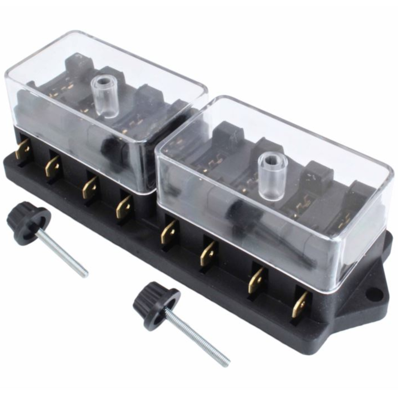 Caja de Fusibles Estándar Para Coche 8 Ranuras 1 caja fusibles estandar para coche 8 ranuras sio