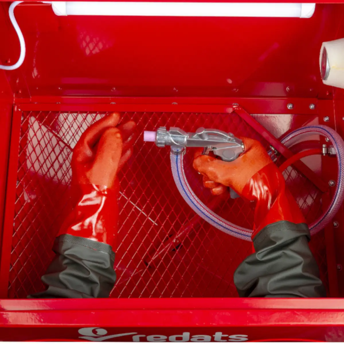 Cabina Chorreadora de Arena 90 Litros 6 cabina chorreadora de arena sio 90 litros