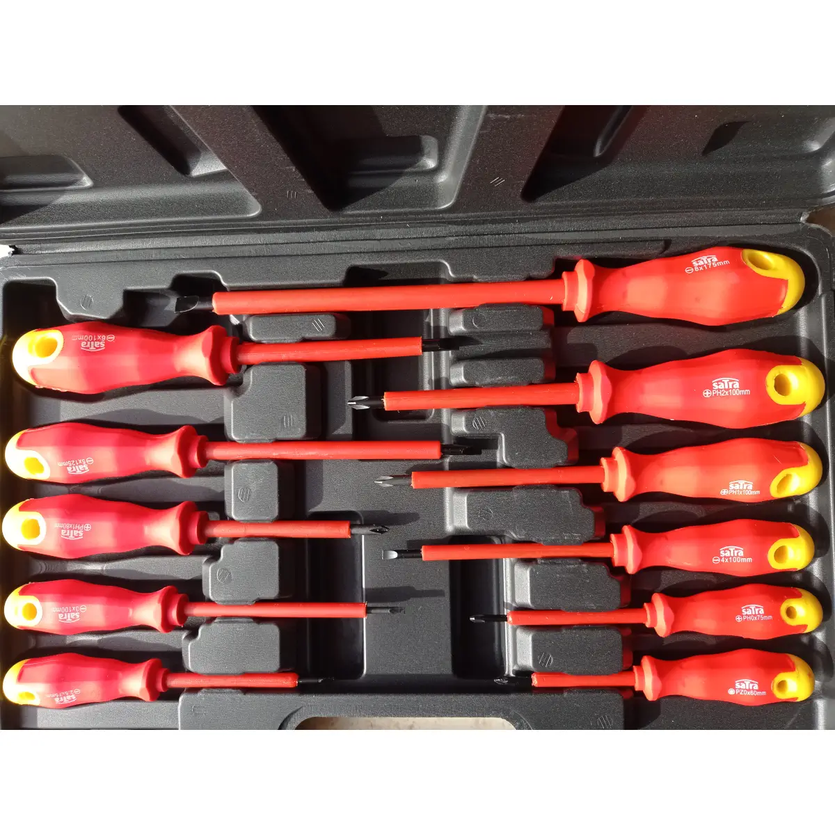 Juego Destornilladores Electricista Aislados 11 Piezas 1 juego destornilladores aislados electricista 1000v