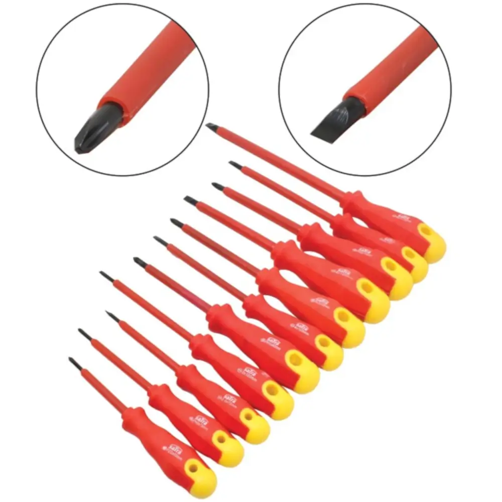 Juego Destornilladores Electricista Aislados 11 Piezas 4 juego destornilladores electricista 1000v 2