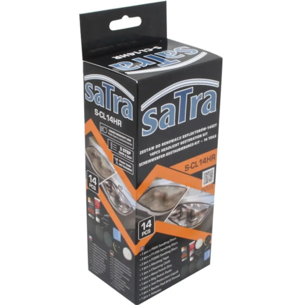 Kit de Pulido Renovación de Faros 14 Piezas 6 kit pulido faros 14 piezas sio