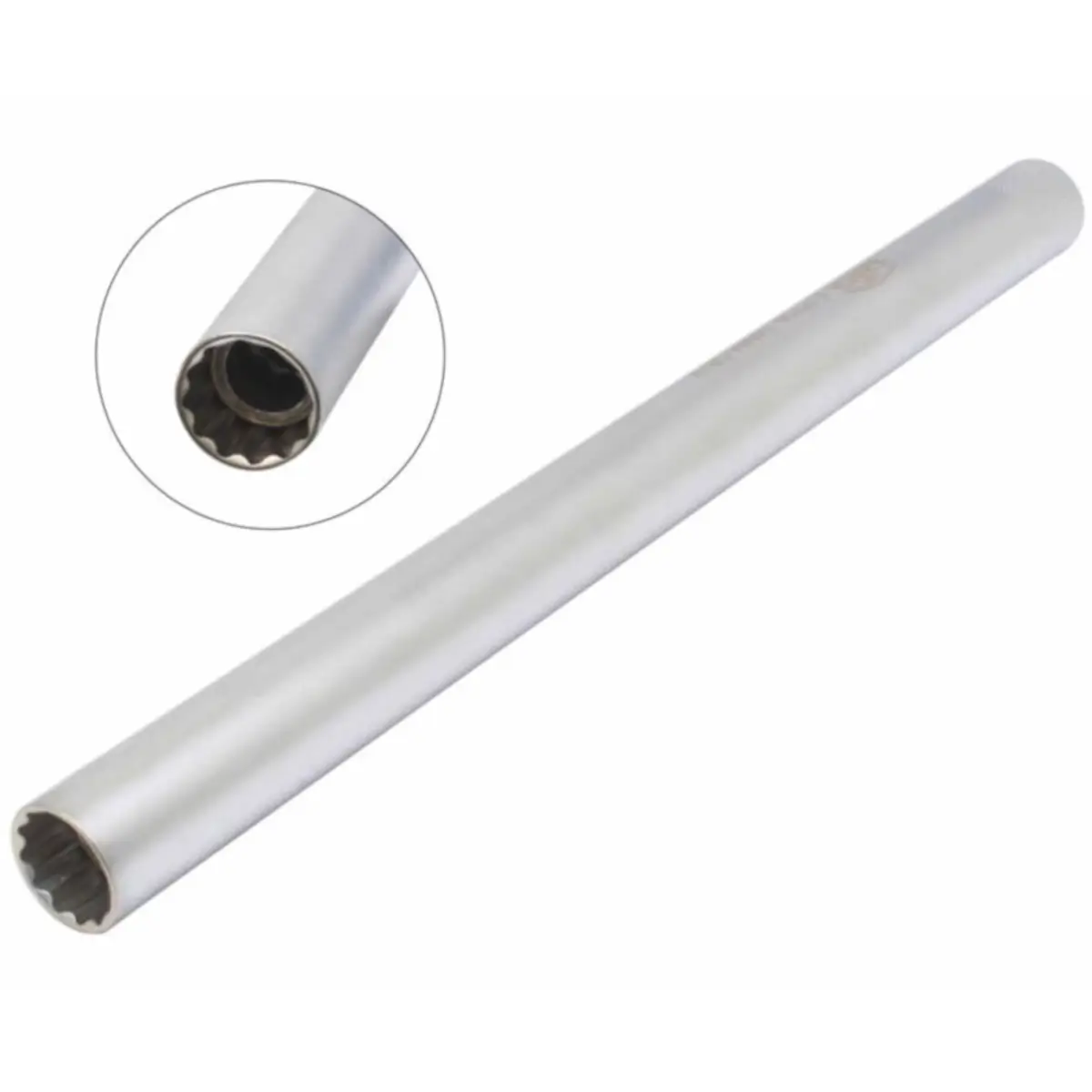 Llave para Bujías Extralarga 14 mm Pared Fina con Imán – Vaso Largo Profesional para Bujías Motor Gasolina – Acceso Profundo y Preciso – SIO 1 llave para bujias 14mm extralarga con iman sio